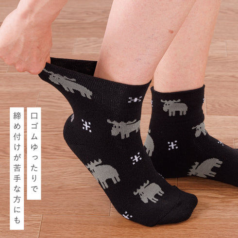 moz ゆったりオールパイルソックス.|s4